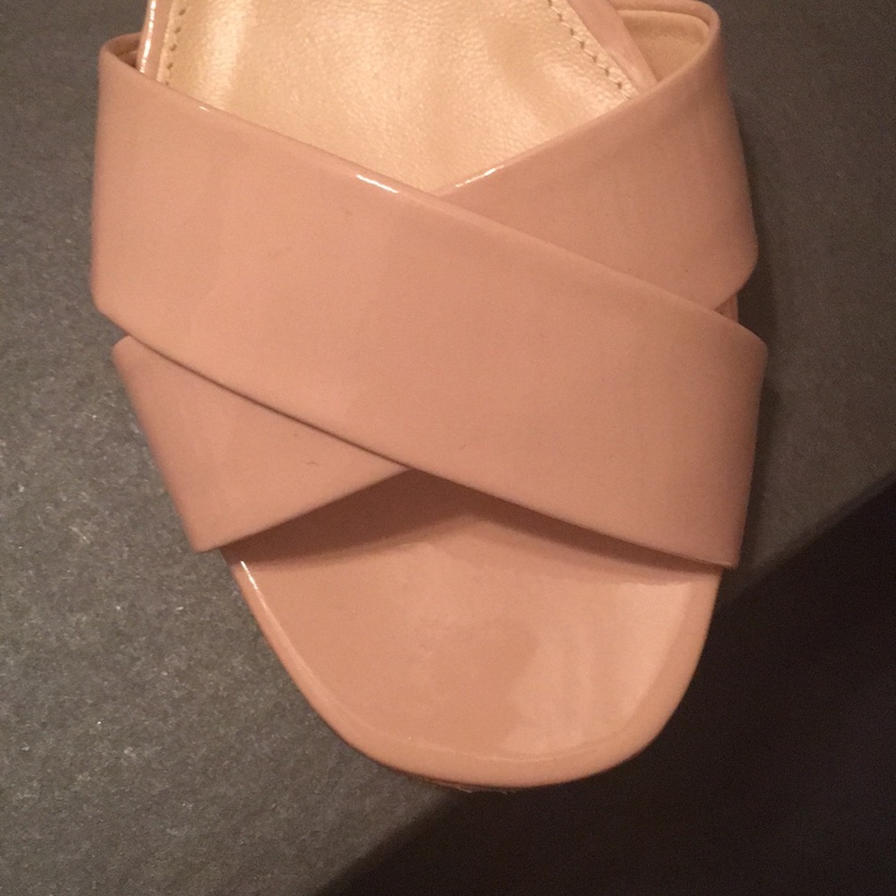 J crew desert pink beige sandals
